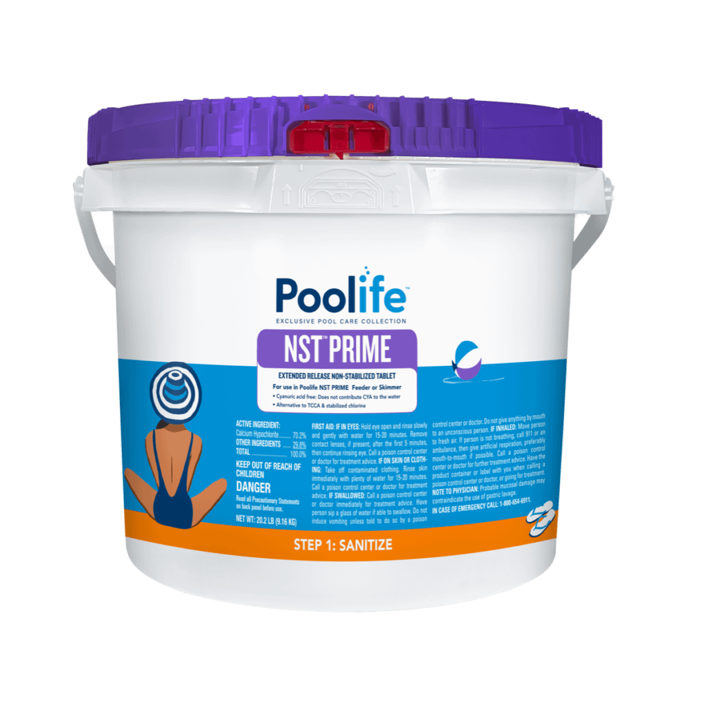 Poolife™ NST™ Prime Tablets: Calcium Hypochlorite Tablets 39.4lb