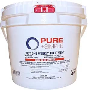Pure + Simple All-in-One Weekly Pool Treatment - 25 lbs