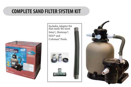 Great White Sand Filter System 14"
