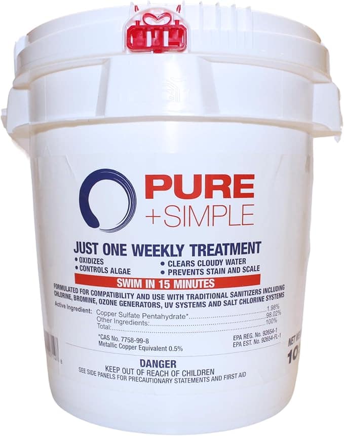 Pure + Simple All-in-One Weekly Pool Treatment - 10 lbs